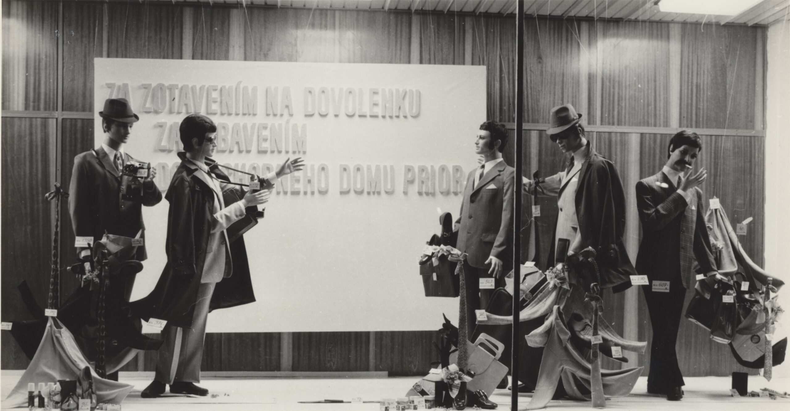 seminár funkčného aranžovania v OD Prior Prievidza 1972